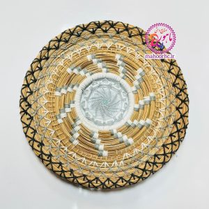 دیوارکوب حصیری پنگاش با دریم کچر سایز 30 | مدل 8