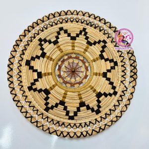 دیوارکوب حصیری پنگاش با دریم کچر سایز 30 | مدل 1