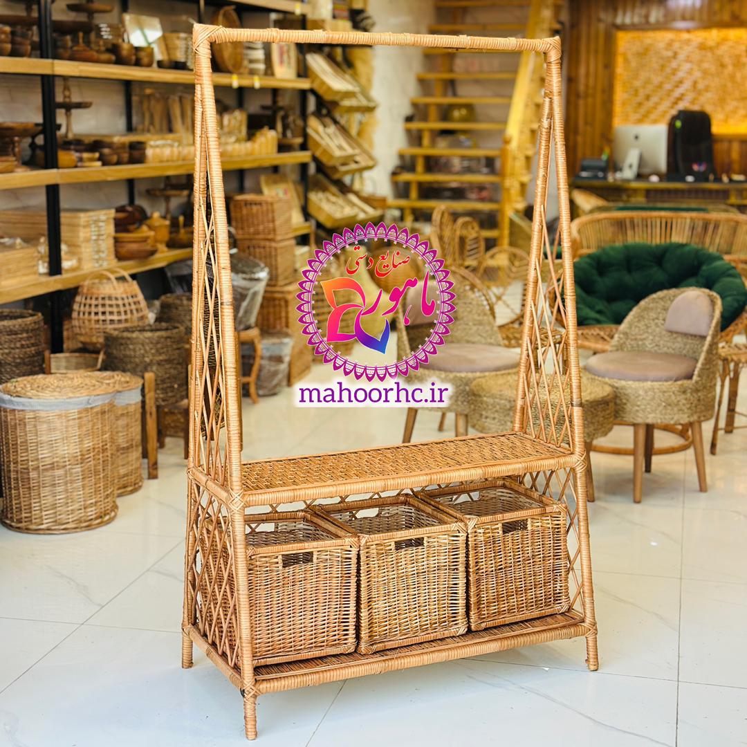 رگال لباس سایز 160 تمام بافت با سه باکس ایکیا سایز 30*30