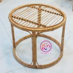 میز حصیری مدل رینگی با قطر ۵۰