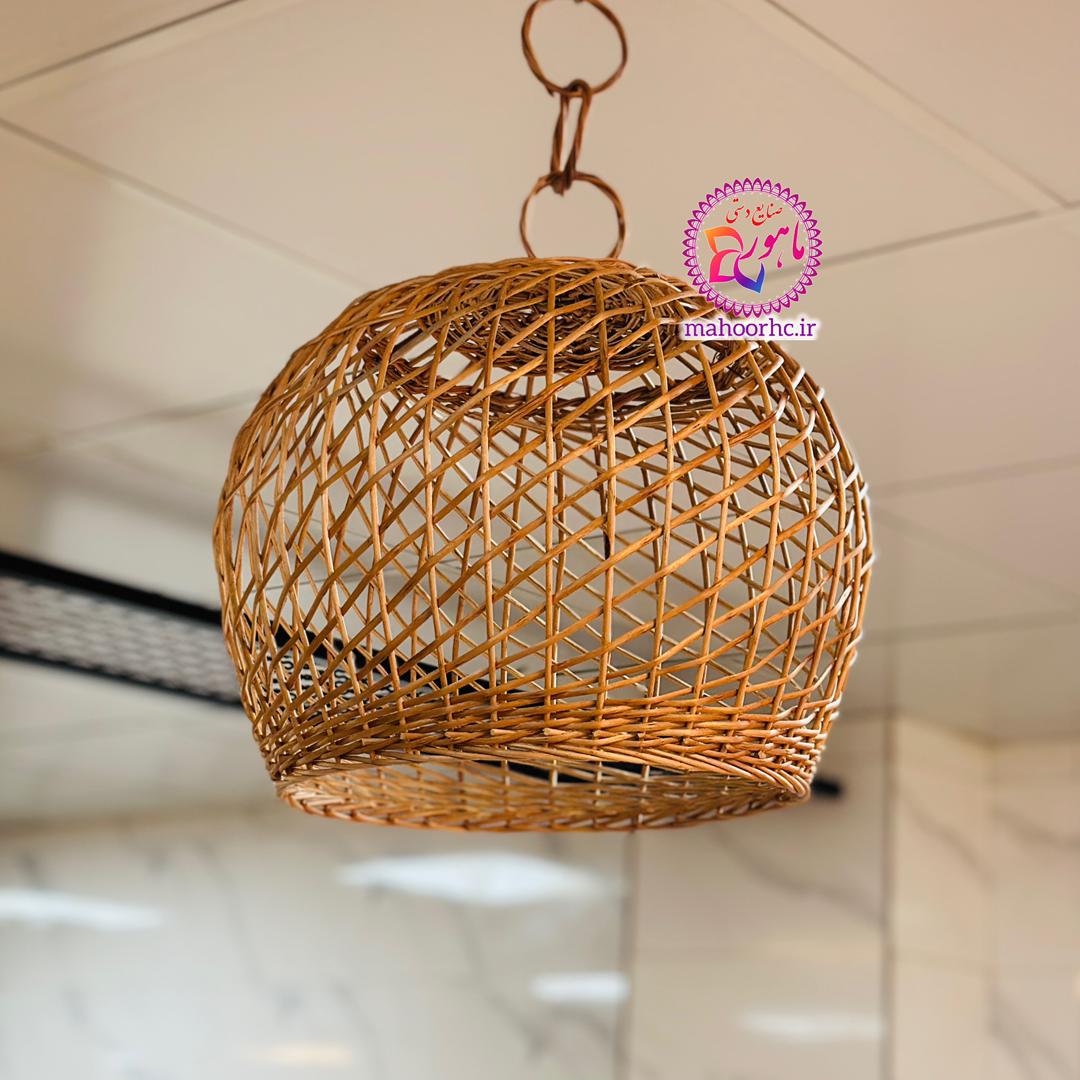 لوستر حصیری مدل آناناسی