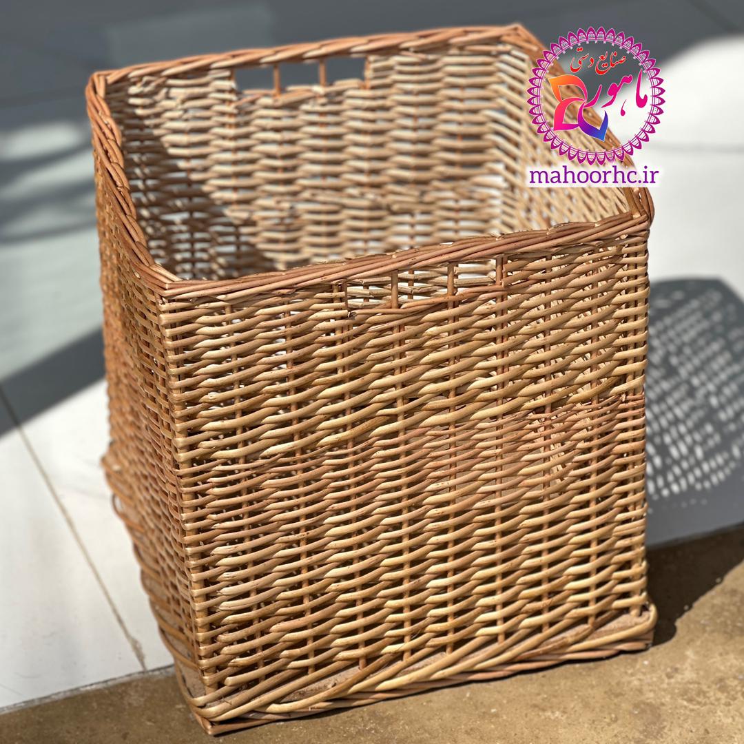 باکس چهارگوش چوب مروار (بافت سنتی) 35*35*35