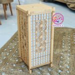 آباژور چوبی کومیکو دست‌ساز سبک ژاپنی سایز 65