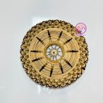 دیوارکوب حصیری پنگاش با دریم کچر سایز 25 | مدل 8