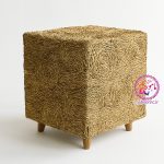 پاف حصیری لوکس چهارگوش