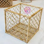 باکس حصیری لوکس چوبی سایز 40