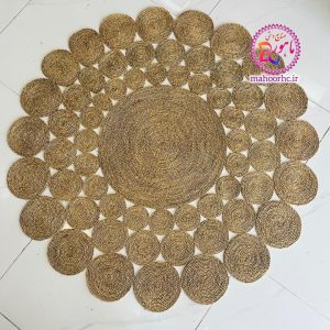 فرشینه حصیری مدل کهکشانی سایز 150