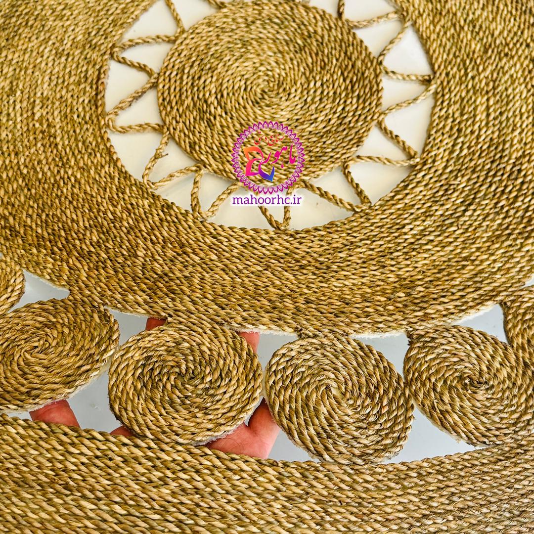 فرشینه حصیری مدل ژورنالی سایز 100