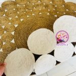 فرشینه حصیری مدل کهکشانی سایز 150