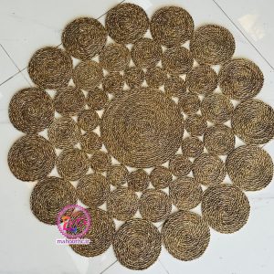 فرشینه حصیری مدل کهکشانی سایز 100