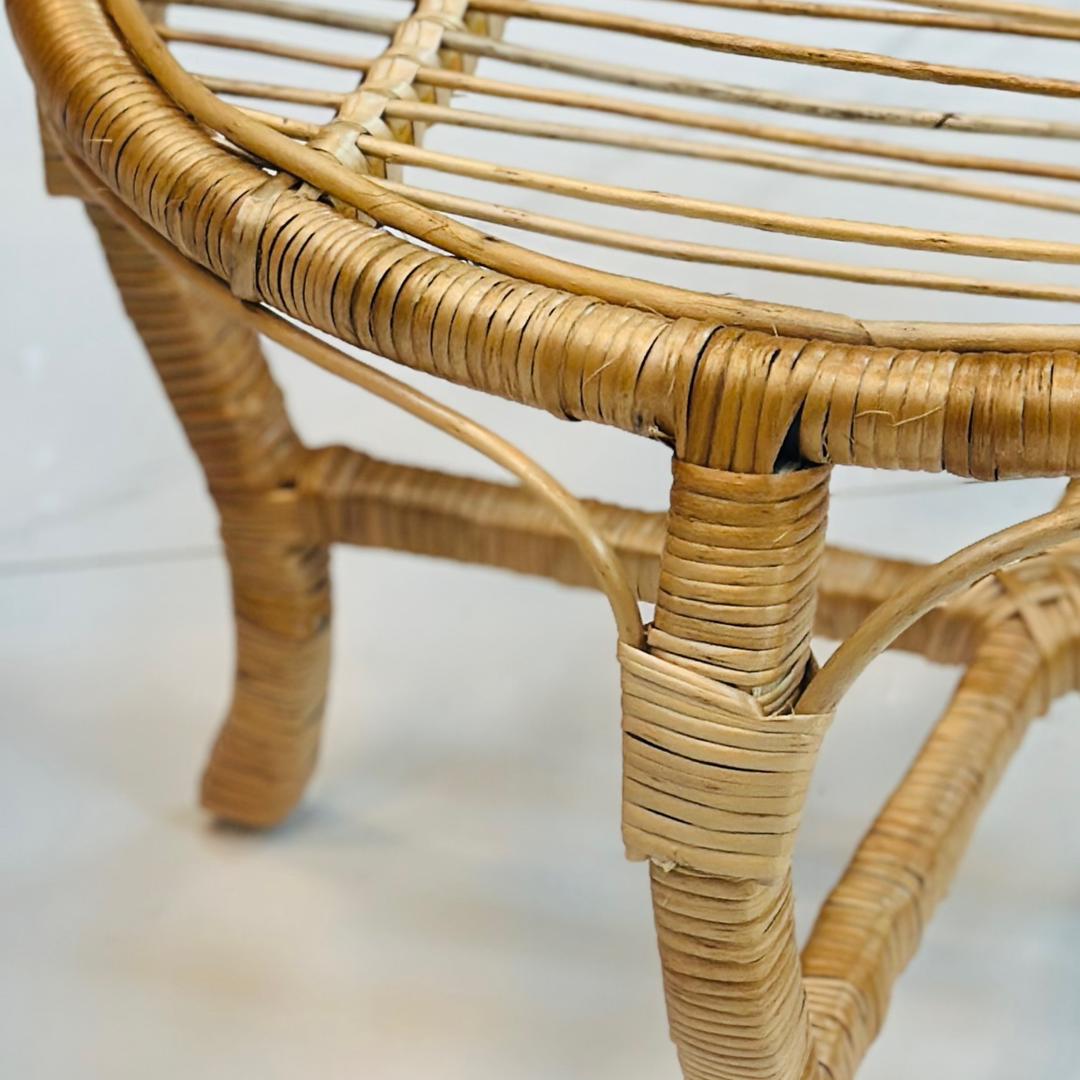 میز حصیری مدل پایه S قطر 55