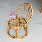 صندلی حصیری تخم‌مرغی کودک