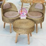 ست میز و صندلی خصیری تشک دار