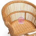 صندلی حصیری مدل نرده‌ای پرچوب
