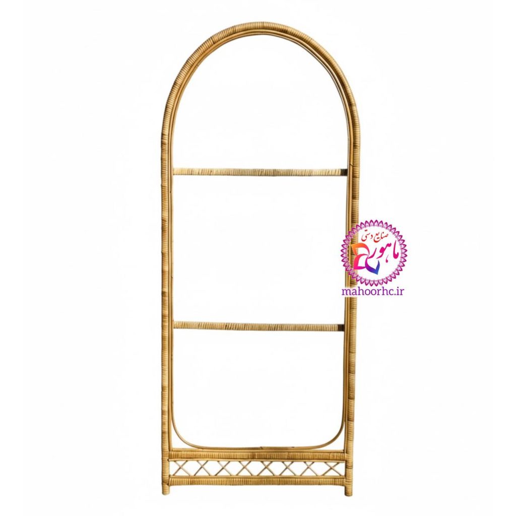 قاب آینه حصیری قدی اقتصادی مدل پایین ضربدری