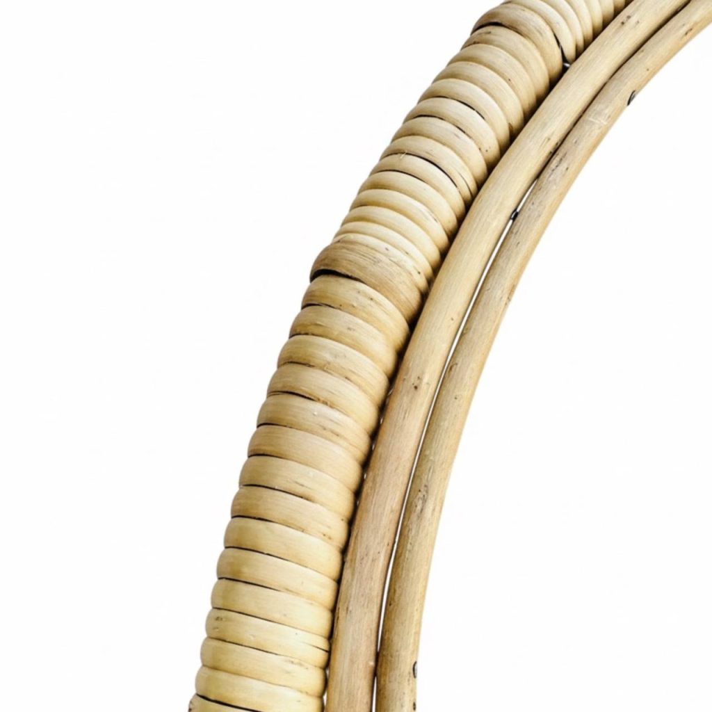 قاب آینه حصیری قدی اقتصادی مدل پایین ضربدری